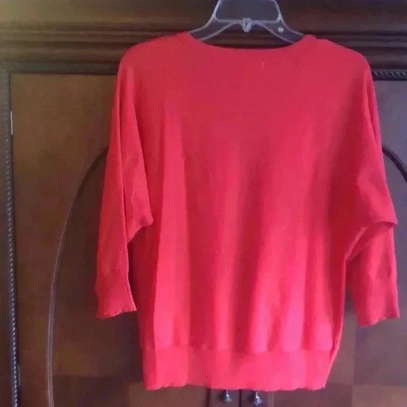 MAX STUDIO Red Top - Picture 4 of 4